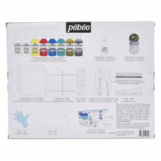 Pebeo Complete Pouring kit 47 pcs